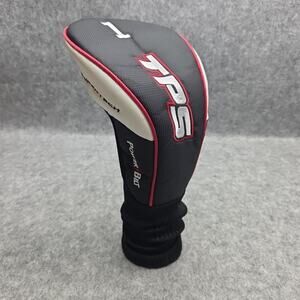 Powerbilt TPS Blackout 1 Wood Fairway Driver Golf Club Head Cover Black Red